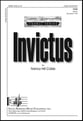 Invictus TTBB choral sheet music cover